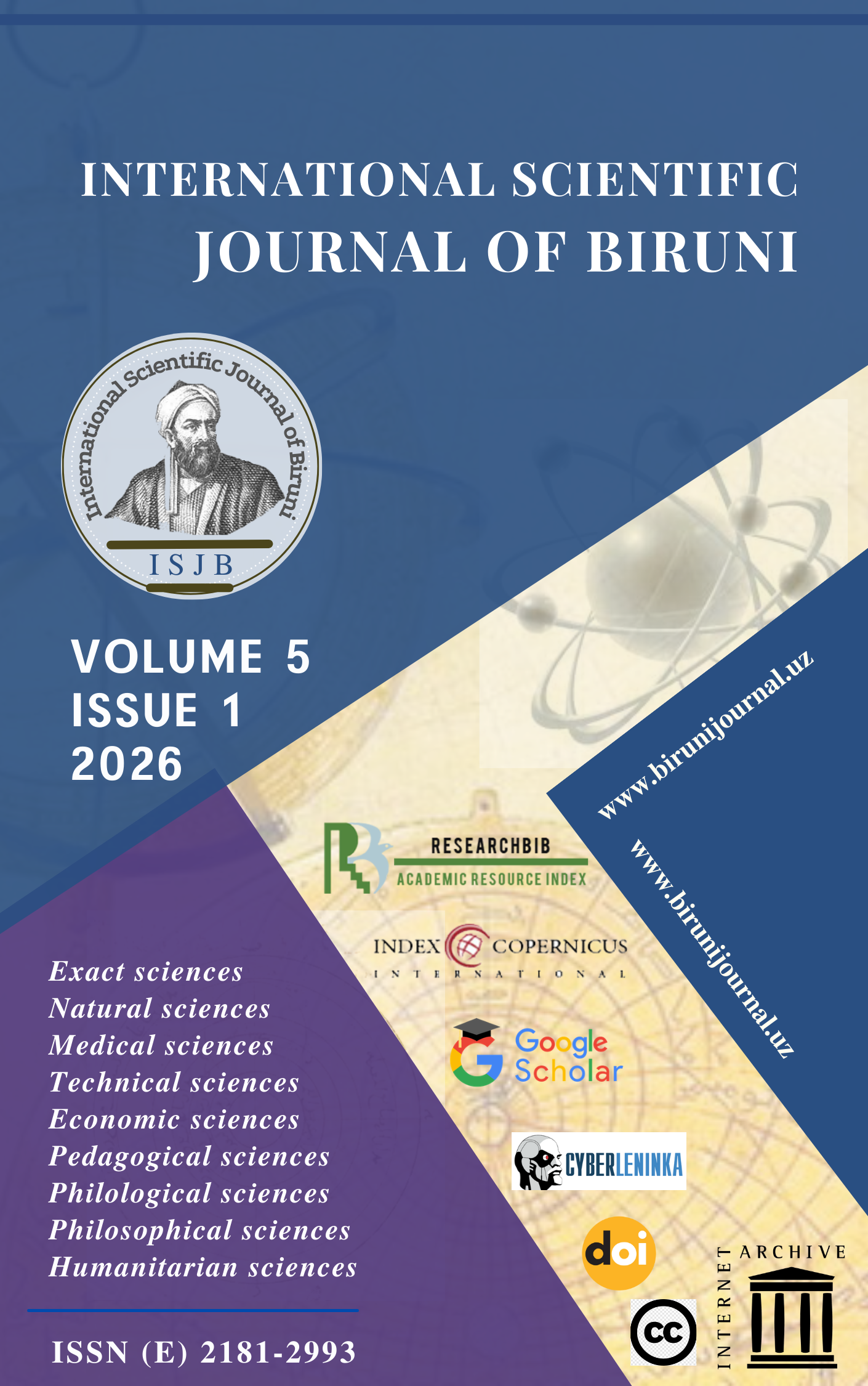 ISJB Volume 5 Issue 1